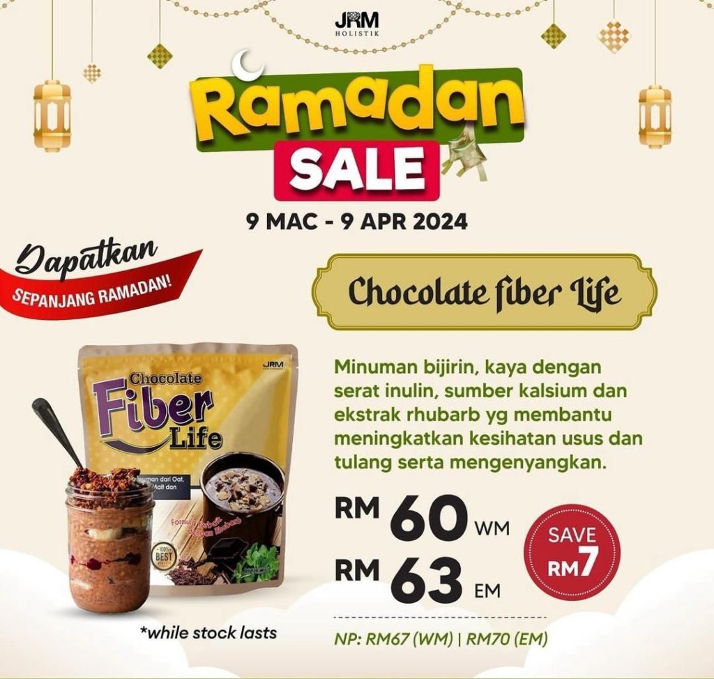 Chocolate Fiber Life Jrm Holistik U